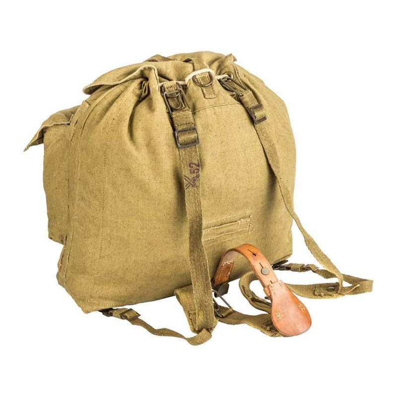 Original Czech army vintage backpack with Y straps suspenders M60