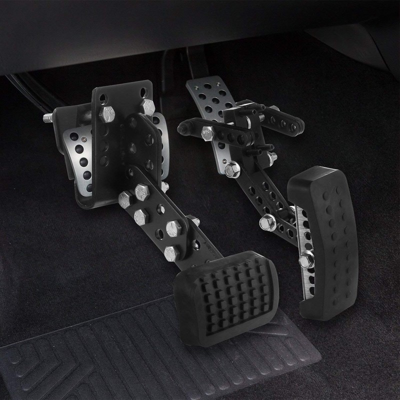 Sourcemobility Gas and Brake Pedal Extenders for Cars, Go Kart,