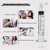 Pack of 20 Plastic Syringes 2 ml, Disposable Syringe and
