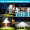 Clip on Solar Lights Outdoor, 231 LEDs Motion Sensor Flood
