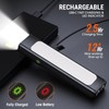 Spriak EDC Flat Flashlight Rechargeable, 1200 Lumens USB-C Pocket Flashlight