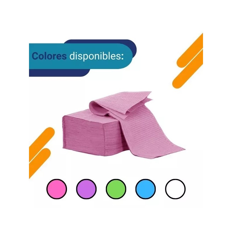 Ambiderm Campo Dental Desechable Rosa Ambiderm 100 Piezas