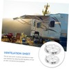 MAGICLULU 2Pcs Ventilation Cover Adjustable Louvered Vent Grille for Rv