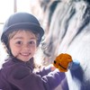 Hocoi Moa Kids Leather Work Gloves for Toddlers Age 5-7