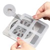 25 Pack,4" X 4" Disposable Shower Drain Cover Hair Catcher,
