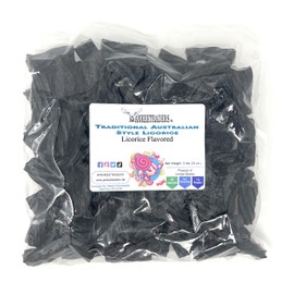 Traditional Australian Licorice, 2 Pound, (Pack of 1) black licorice