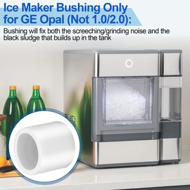 Ice Maker Auger Bushing for GE Opal Ice Maker, Ice Maker Part Only Compatible with GE Opal Ice Maker, to Fix Both The Screeching/Grinding Noise and Black Sludge That Builds Up in The Ice Maker Tank