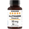 MONOHERB Allithiamine Vitamin B1 50 mg per Capsule - 90