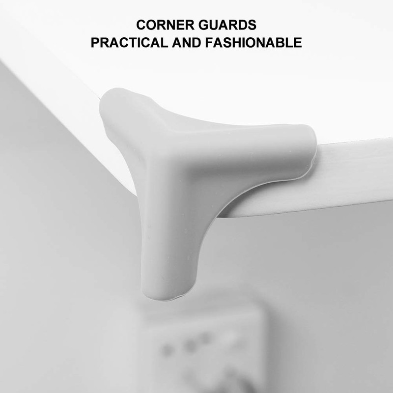 Safety Corner Guards, Removable Silicone 4PCS Protectors, for Furniture(Range Hood