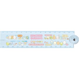 San-X Sumikko Gurashi Happy School 2021 Folding Ruler, American Comic Style SQ87702