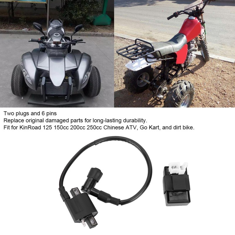 Ignition Coil and CDI Kit Fit for KinRoad 125 150cc