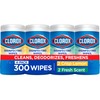 Clorox Disinfecting Cleaning Wipes Variety Pack, 75 Count Each, Pack
