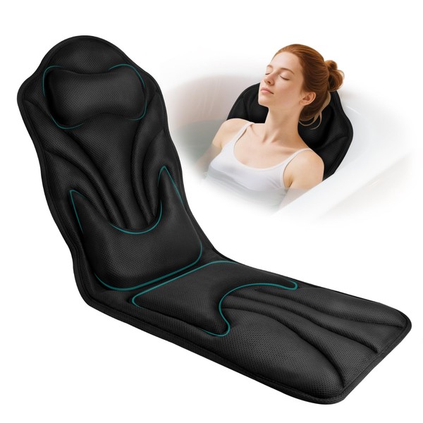 Atsuwell Full Body Bath Pillow for Bathtub, Ergonomic Bathtub Cushion