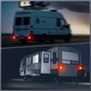 Wireless Trailer Lights for Towing, Rechargeable LED Tail Light Kit