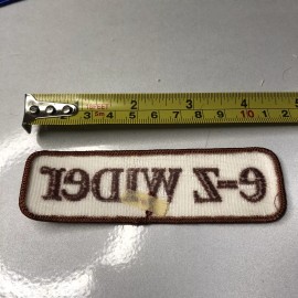 Vintage Embroidered Racing Patch E-Z Wider Challenge Series Indy Car