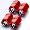 Tire Valve Stem Caps Funny Car Accessories 4-Pack-Aluminum Alloy Rust-Proof