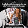 Nanotekas Professional Leather Ceramic Coating - Leather Coating for Car