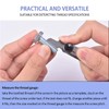 5 Pcs Thread Pitch Gauges Measure Tool Set,Stainless Steel Thread