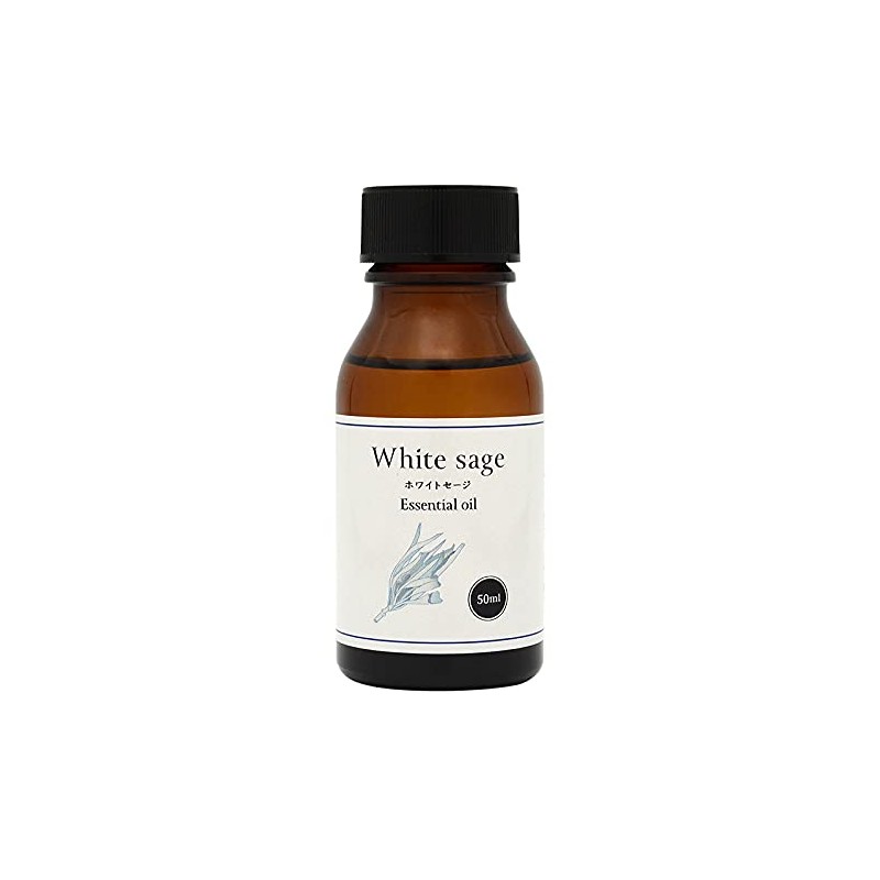 Natural 100% White Sage Oil 50ml Essential Oil Aroma Oil