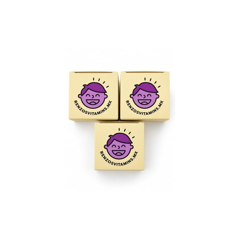 Renzos Picky Eater KIT 3 Multivitaminico para Nios 18 Vitaminas