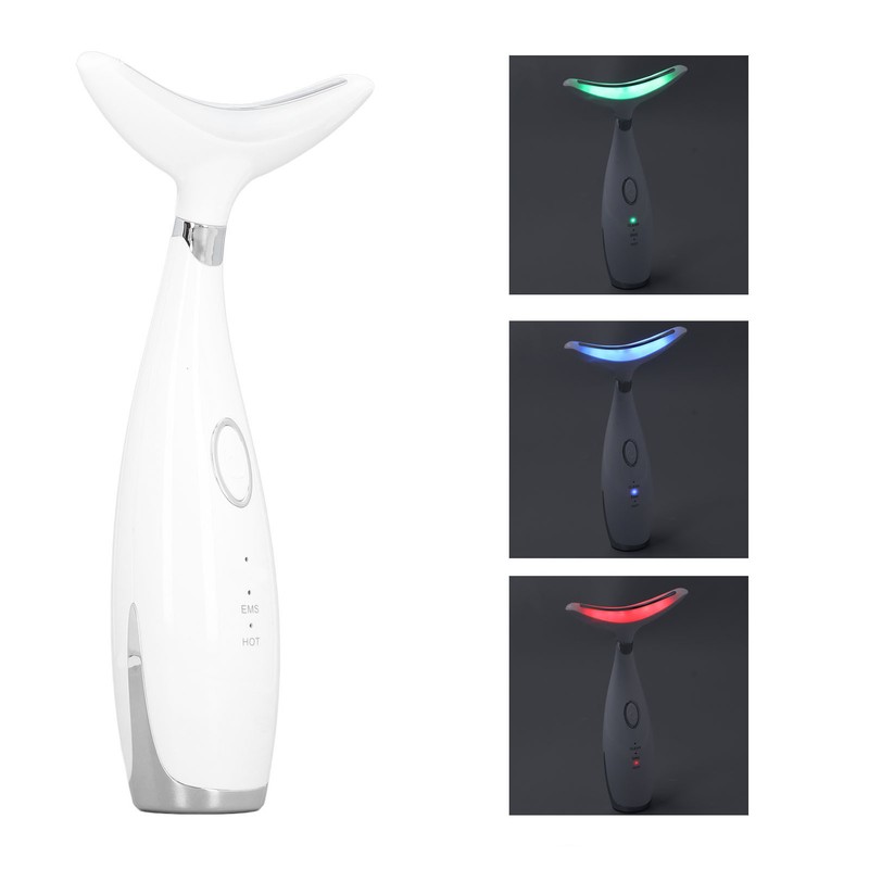 Neck Lifting Massager Colorful Lights Promote Circulation Neck Skin Tightening