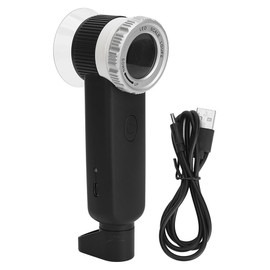 CENPEK 30 Times Three Light Sources Usb Charging Handheld Magnifier Uv Purple Light Banknote Detector Magnifier With Led Light Scale Magnifying Jewelry Magnifier