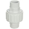 Hayward SP1481 1-1/2-Inch SLIP White ABS Full-Flo Self-Aligning Double Male
