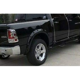 Avanzato Chrome Tail Light Covers Compatible with Dodge Ram 1500 2009-2019/2500-3500 2010-2019 (Does NOT fit Vehicle w/LED Lights)