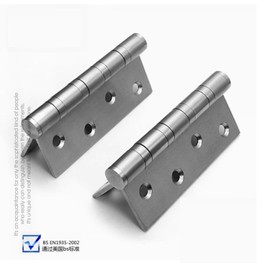 2-Pack VIBORG 4" 304 Stainless Steel 3mm Extra-Thick Heavy Duty Smooth&Quiet Ball Bearing Door Hinges