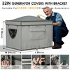 Generator Covers While Running, Waterproof Heavy Duty Generator Tent, 1680D+210D