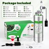 Upgraded 2L Aquarium CO2 Generator System with Timer-Enabled Motor Valve,
