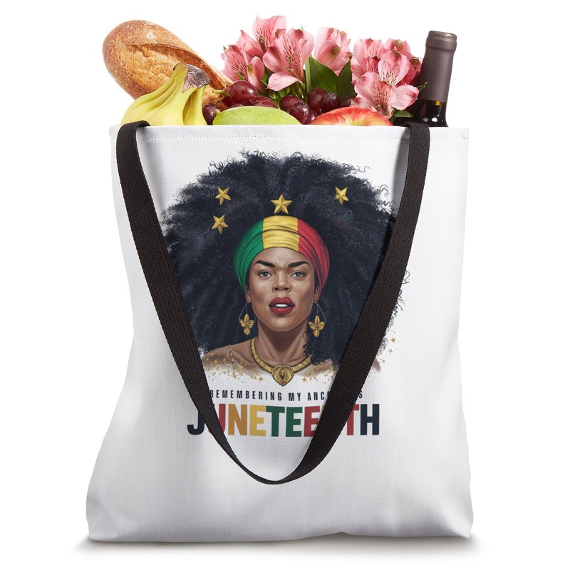 Remembering My Ancestors Juneteenth - Emancipation Day Tote Bag