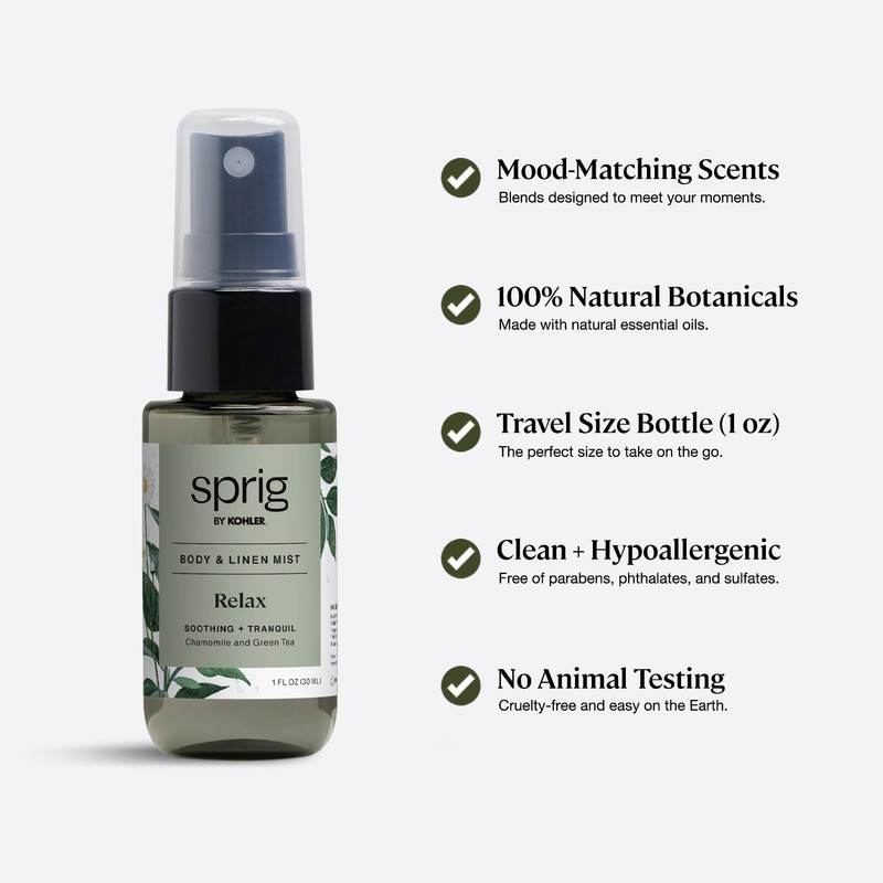 Kohler SPRIG BY Relax Body & Linen Mist