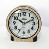 Alarm clock without ticking, quiet with light, snooze, quartz, analogue,