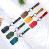 Temvue Access Card Holder Leather Air Tag Holder RFID Key