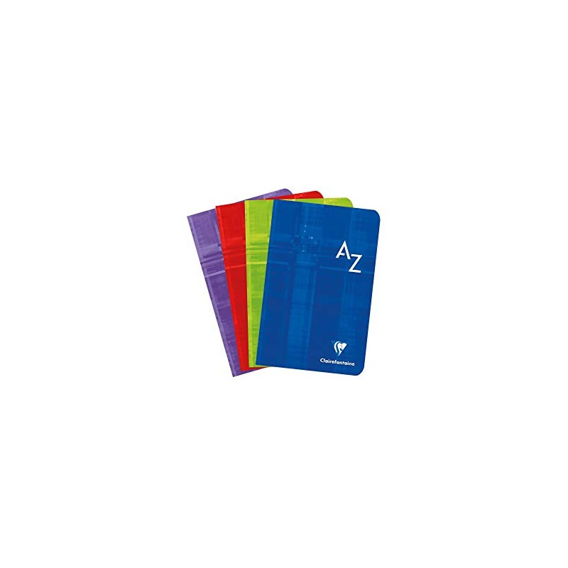 Clairefontaine 63608AMZC Set of 2 Stapled Alphabetical Directories - 11x17