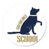 CafePress Obedience School 5.5" Round Car Magnet Magnetic Bumper Display