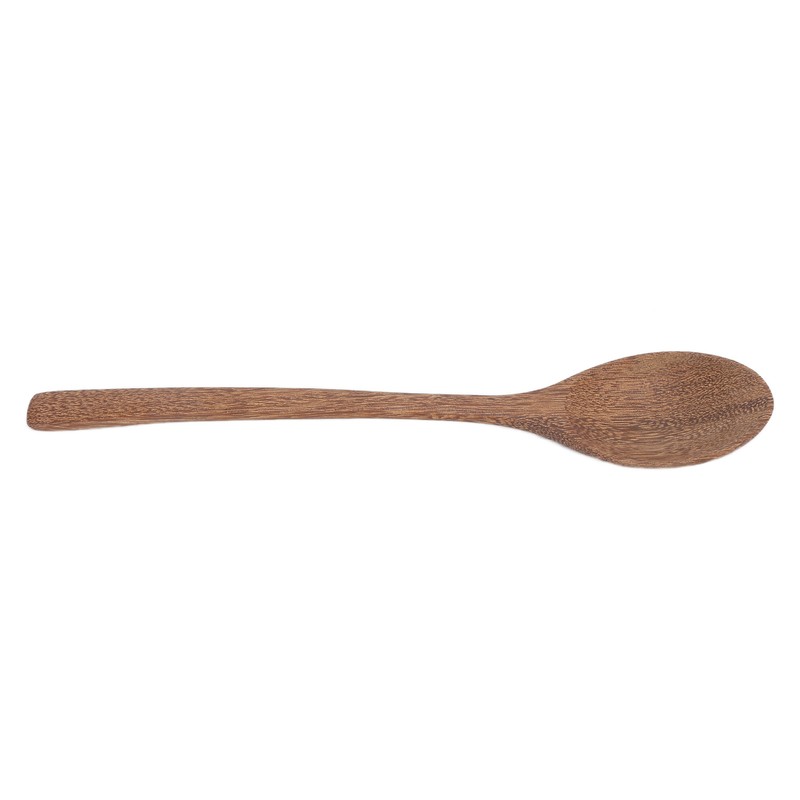5Pcs Wooden Spoons Burr Free Sturdy Durable Light Heat Resistant