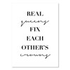 Real Queens Fix Each Others Crowns Print, Unframed