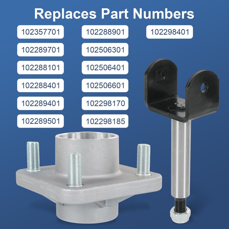 CARMOCAR Golf Cart Precedent Front Repair kit Replacement for 2004