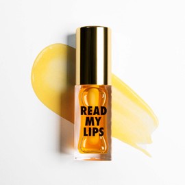 MOYOU LONDON Plant-Based Lip Oil – Deep Hydrating Lip Gloss, Non-Sticky, Clean Beauty Formula with Vitamin E & Essential Oils, Vegan & Cruelty-Free, Amber Glow