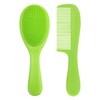Sprout Ware - cepillo para polvo y peine para tapa