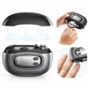 4-in-1 Electric Nail Clipper with Removable Magnifier, LED Light(Grey)