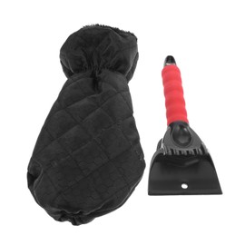 Anneome Car Ice Scraper Protective Cover Winter Car Accessories Windshield Scraper Snow Removal Tool for Suvs