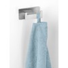 WENKO Turbo-Loc Duo Genova Matt Wall Hook, Decorative Double Bath