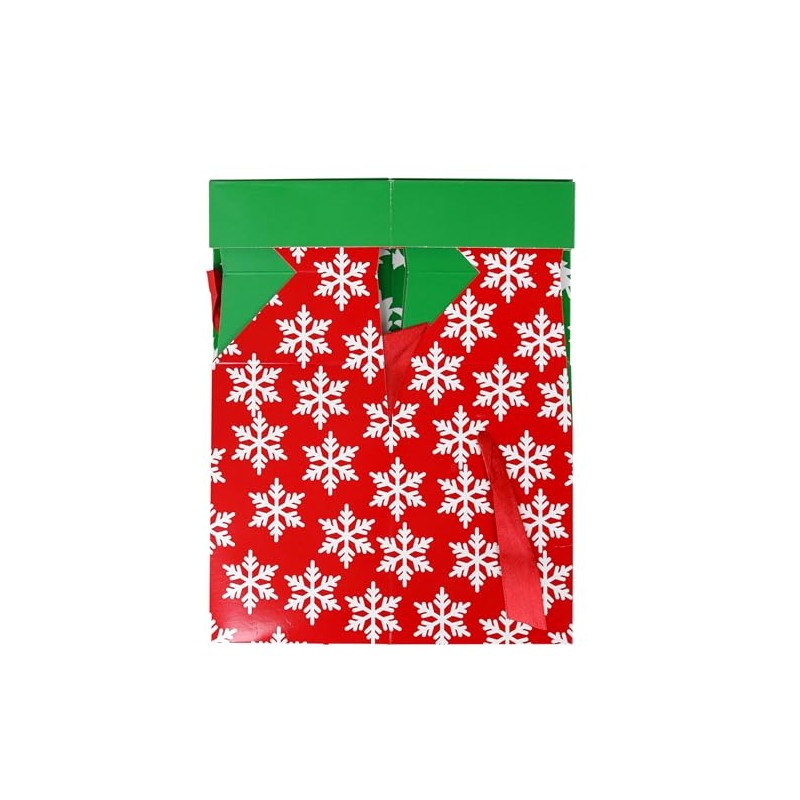 Iconikal 6-Inch Christmas Candles Gift Set, 6-Pack, Easy Fold Open