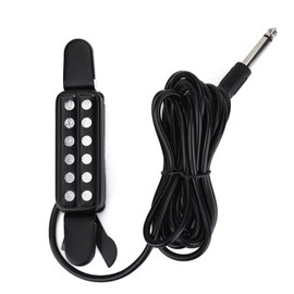 12 Sound Hole Magnetic Pickup Transducer for Acoustic Guitar Musical Instruments Accessories