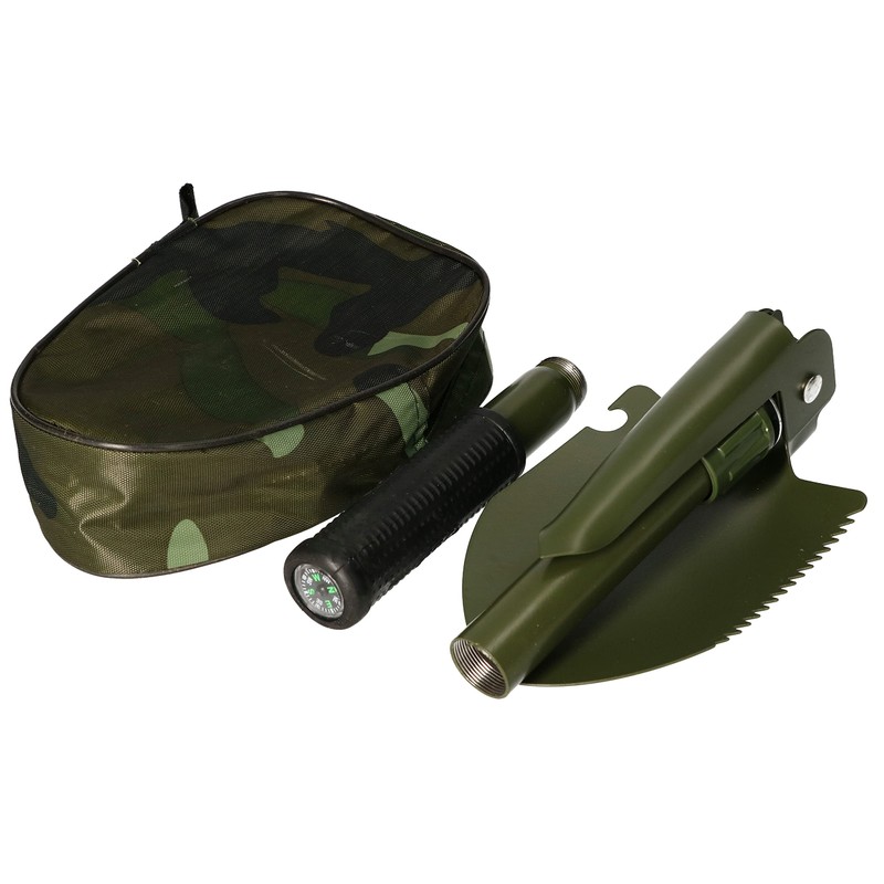 KOTARBAU® Folding Pickaxe Field Spade with Protective Cover for Outdoor