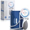 AIESI® Blutdruckmessgerät Manuelles Professionelles aneroid oberarm handheld modell für erwachsene