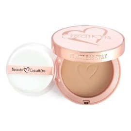 Base de maquillaje en polvo Beauty Creations Flawless stay powder foundation Tono 1.0 - 7g